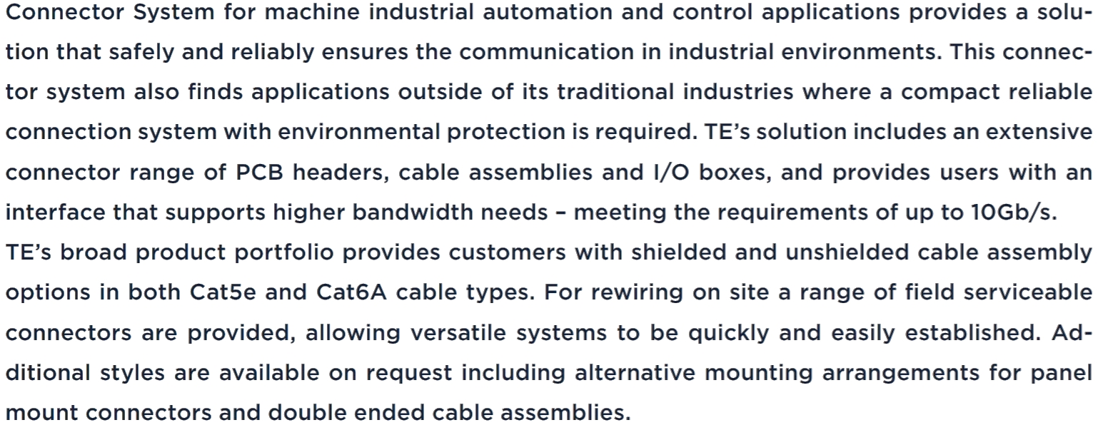 מחברים קונקטורים לסנסורים TE CONNECTIVITY M8 M12